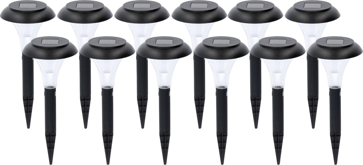 Quntis LED outdoor solar light 6 stuks solar tuinverlichting, auto on