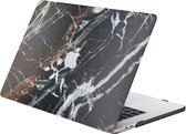 Housse pour ordinateur portable iMoshion Design pour MacBook Air 15 pouces (2023) - Marbre noir