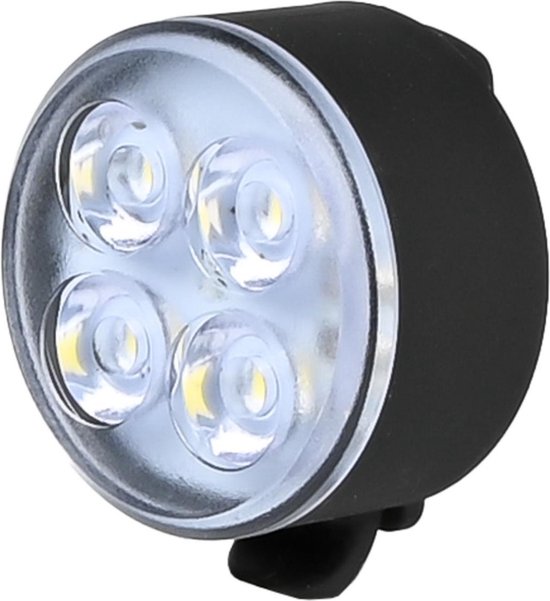 Benson Fietslamp - wit voorlicht - LED - USB oplaadbaar - inclusief clip en kabel — afbeelding 3