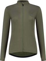 Rogelli Core Fietsshirt Lange Mouwen - Wielershirt Dames - Green - Maat S