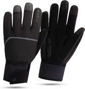 Rogelli Chronos Fietshandschoenen Winter - Winterhandschoenen Heren - Zwart - Maat XL