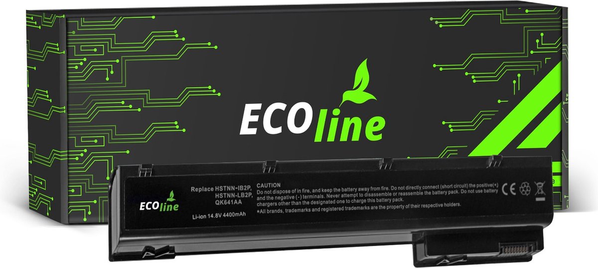 EcoLine - VHO8XL Batterij Geschikt voor de HP EliteBook 8560w 8570w 8760w 8770w / 14.4V 5200mAh.