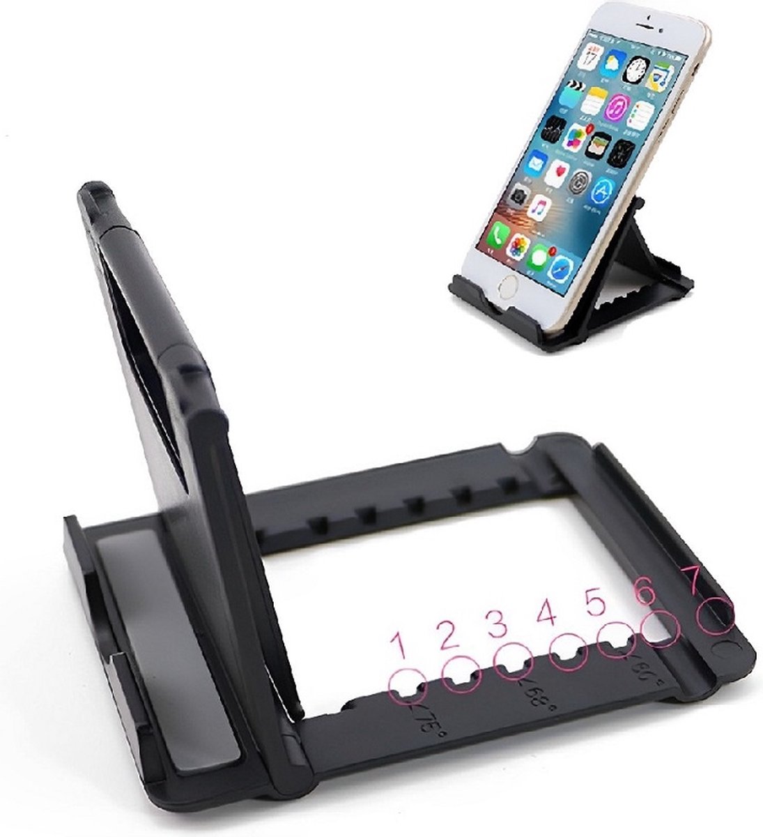 Verstelbare Verstelbare LB421 Mini Telefoonhouder - afbeelding 5