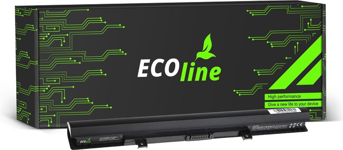 EcoLine - PA5185U-1BRS Batterij Geschikt voor de Toshiba Satellite C50-B C50D-B C55-C PA5184U-1BRS / 14.4V 2200mAh.