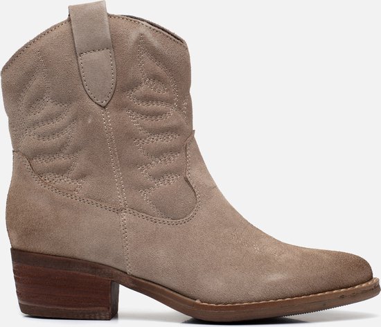 Muyters Cowboylaarzen grijs Suede - Maat 37