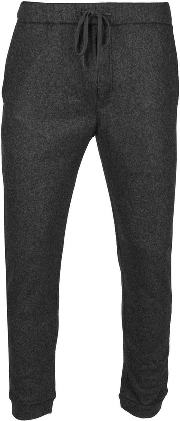 Suitable - Easky Pantalon Jersey Antraciet - Slim-fit - Pantalon Heren
