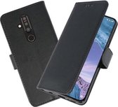 Bookstyle Wallet Cases Hoesje voor Nokia X71 Zwart