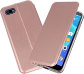 Bestcases Hoesje Slim Folio Telefoonhoesje Huawei Y5 Lite / Y5 Prime 2018 - Roze