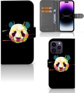 Telefoontas Geschikt voor iPhone 15 Pro Max Hoesje ontwerpen Panda Color Sinterklaas Cadeautje