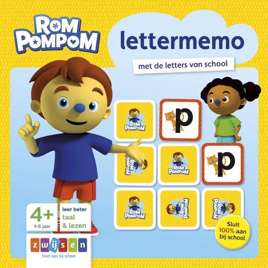 Afbeelding van het spel Rompompom - Lettermemo