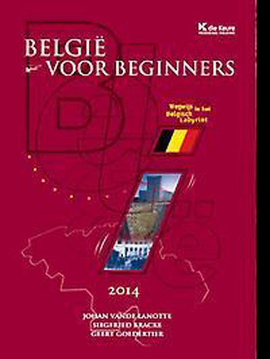 BelgiÃ« voor beginners. Editie 2014 - cover