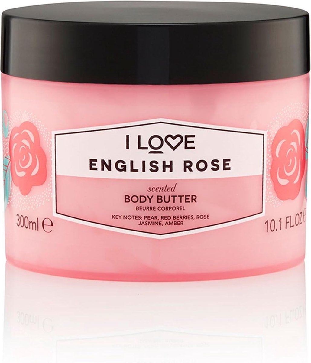 I love - English Rose Body Butter ( anglická růže ) - Tělové máslo