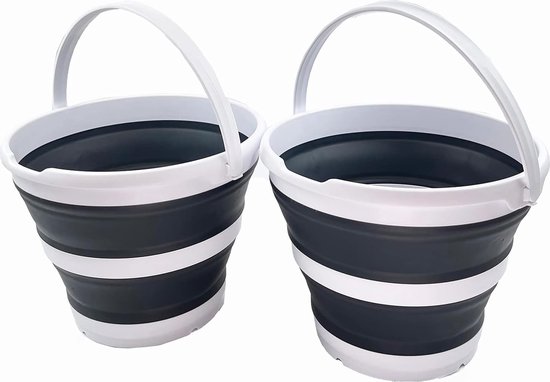 Seau en plastique pliable carré de 5 l, baignoire carrée pliable, seau d'eau de pêche Seau en plastique pliable carré de 5 l, baignoire carrée pliable, seau d'eau de pêche
