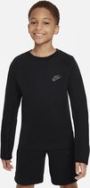Nike Sportswear Tech Fleece Sweatshirt Kids Triple Black Maat 122/128