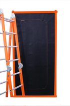 Anti-stof rits deur stofkap gemaakt van dik 220 cm x 110 cm polypropyleen stof Uitzonderlijk duurzaam constructie deur stofkap renovatie stofbarrière