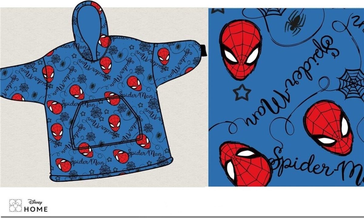 Marvel Spiderman SP-H-BLANKET-25 Couverture Polaire pour Enfant Multicolore  100 x 140 cm