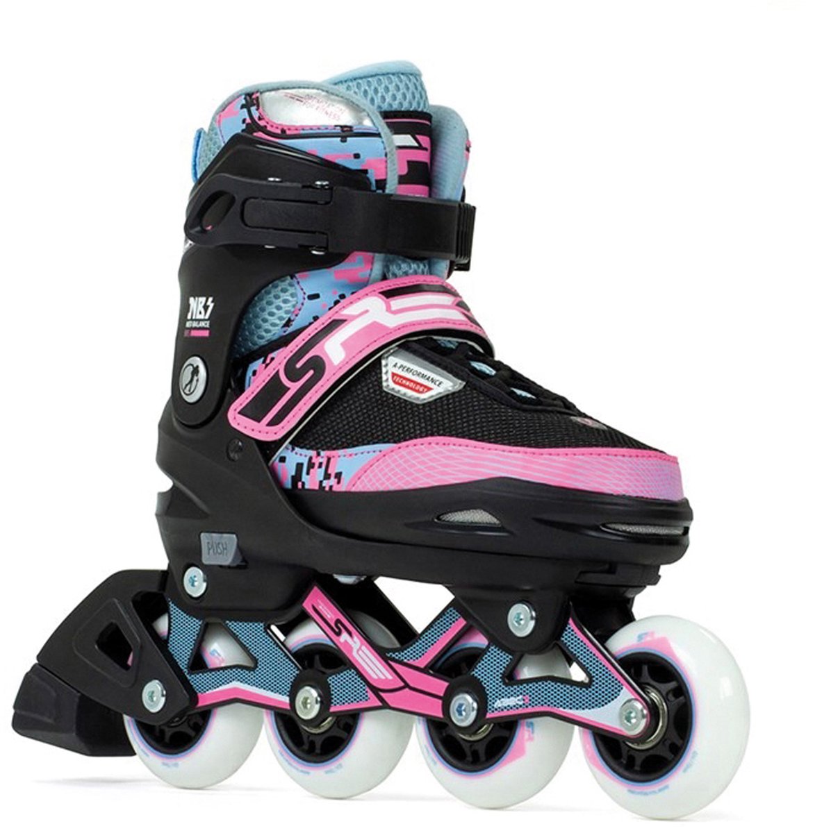 SFR Pixel Inlineskates Meisjes - Maat 37-40 Maat 37-40 1/2