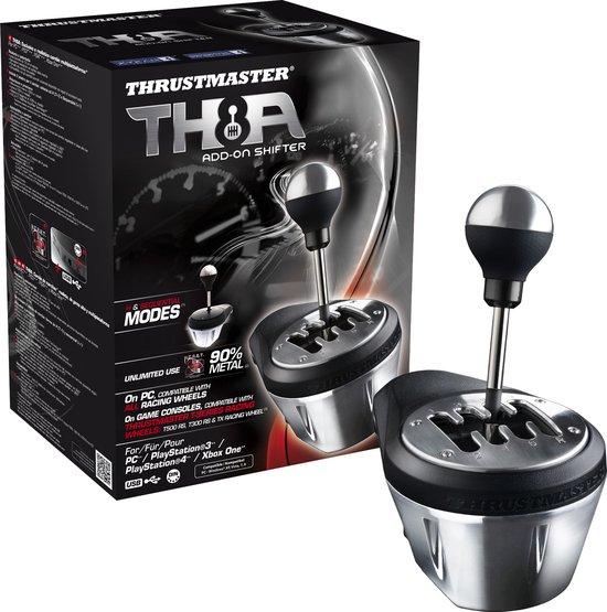 Thrustmaster T-GT II - Racestuur met 3 Pedalen + TH8A Gaming racestuurshifter - PS5/4 & PC van Thrustmaster — afbeelding 5