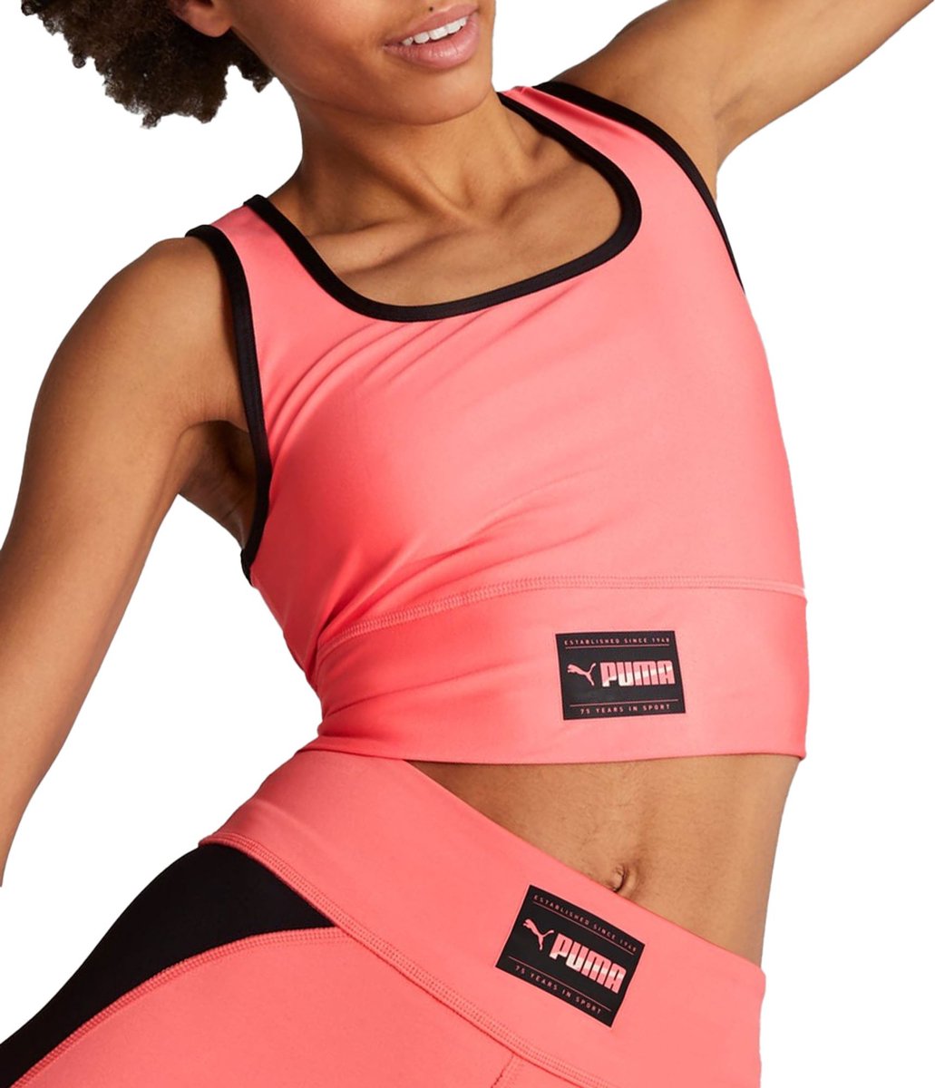 Puma Fit Eversculpt Skimmer Trainingstop Dames Zwart