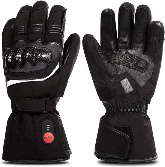 Yaskyly Verwarmde Handschoenen – USB – 3 Temperatuurniveaus – Touchscreen – Waterdicht En Winddicht – Voor Skiën, Fietsen En Dagelijks Gebruik – Dames En Heren