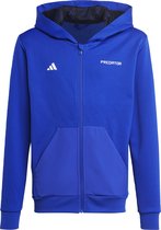 Sweat à capuche zippé Predator inspiré du football adidas Sportswear - Enfants - Blauw - 152