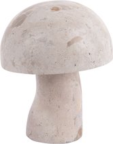 Present Time Ornament Mushroom Large - Bruin - 10x10x13cm - Modern