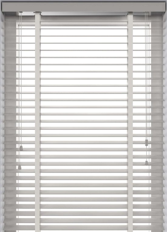 Decosol Horizontale jaloezie hout 50mm wit 120 x 180cm bol
