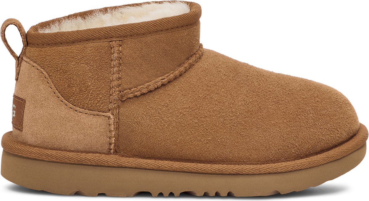 UGG Kids Classic Ultra Mini Kinder Laarzen Cognac Maat 32 5 bol