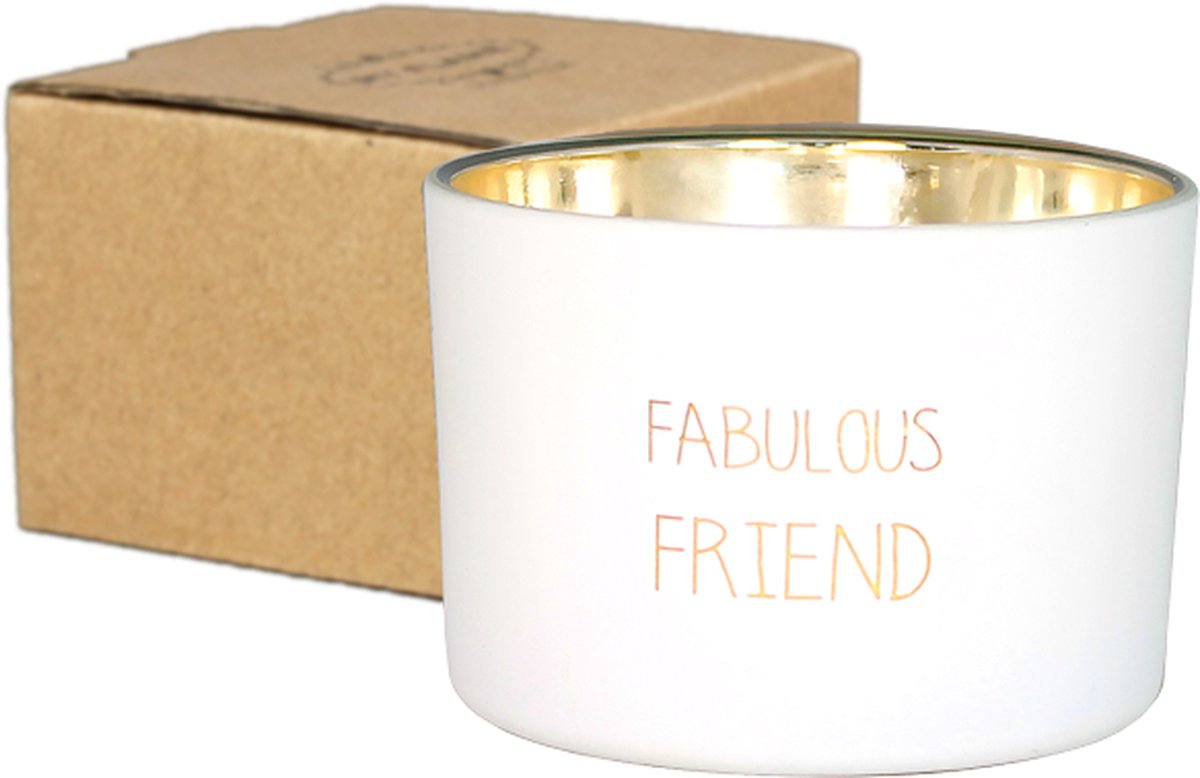 My Flame Lifestyle MY FLAME | Sojakaars - Fabulous friend - Fresh Cotton wit
