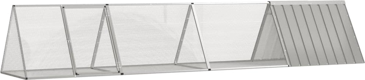 The Living Store Konijnenhok – Konijnenkooi – Gegalvaniseerd staal – Ventilerend ontwerp – Uitbreidingsruimte – Grijs The Living Store Konijnenhok – Konijnenkooi – Gegalvaniseerd staal – Ventilerend ontwerp – Uitbreidingsruimte – Grijs