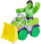 Marvel Spidey and His Amazing Friends Hulk Smash Truck-set - Speelfiguur