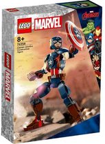 LEGO Marvel Captain America figurine à construire Avengers Jouets - 76258
