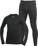 Zwarte Craft longsleeve top en zwarte Craft lange onderbroek.