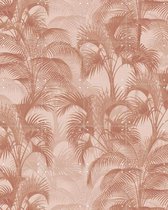 IXXI Tropical Palm Leaves - terra - Wanddecoratie - Bloemen en Planten - 80 x 100 cm