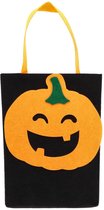 Folat - Trick or Treat tas Pompoen Halloween (27x20 cm) - Halloween - Halloween accessoires - Halloween verkleden