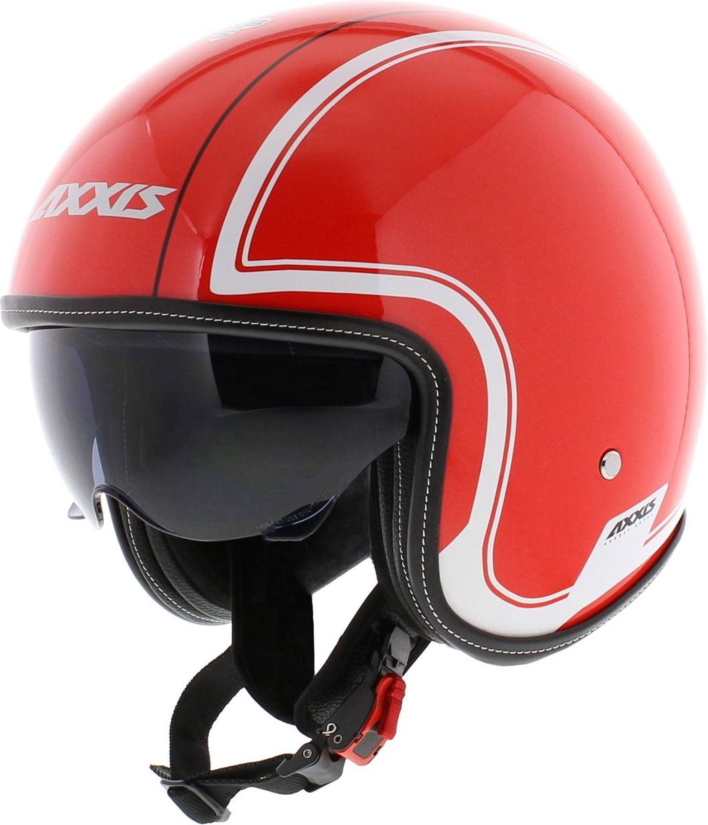 Helm Axxis Hornet Royal Glans Rood M