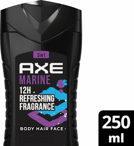 Axe Gel Douche 3 En 1 Noir - Fraîcheur Longue Durée Pour Homme