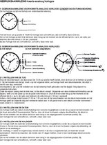 Q&Q VS44J001Y - Horloge - Sport - Analoog - Mannen - Heren - Plastic band - Rond - Cijfers - Metaal - Zwart - Wit - 10 ATM
