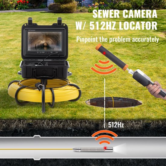 Industriële Endoscoop Pijp Inspectie Camera Hd 1200tvl Riool Endoscoop P 010228884782