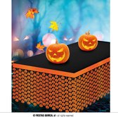 Fiestas Guirca - Tafelrand versiering Metallic pumpkins (400 x70 cm) - Halloween - Halloween Decoratie - Halloween Versiering