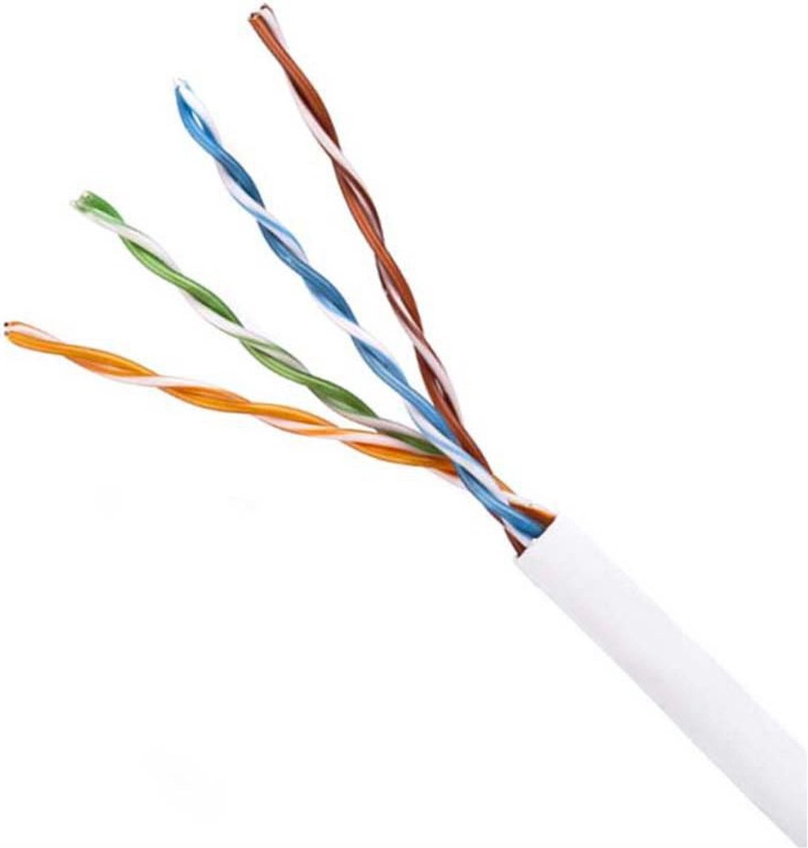 Lanview LVN122004 netwerkkabel Wit 305 m Cat5e U/UTP (UTP)