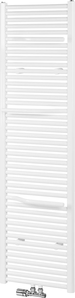 Ben Lineos Handdoekradiator - met Handdoekhouder 1067W - 50x177.5 cm - Wit - Verwarming Badkamer - Handdoekrek Radiator
