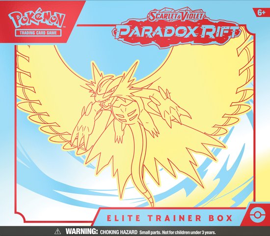 Pokémon Scarlet & Violet Paradox Rift Elite Trainer Box - Roaring Moon - Pokémon Kaarten - Trading Cards