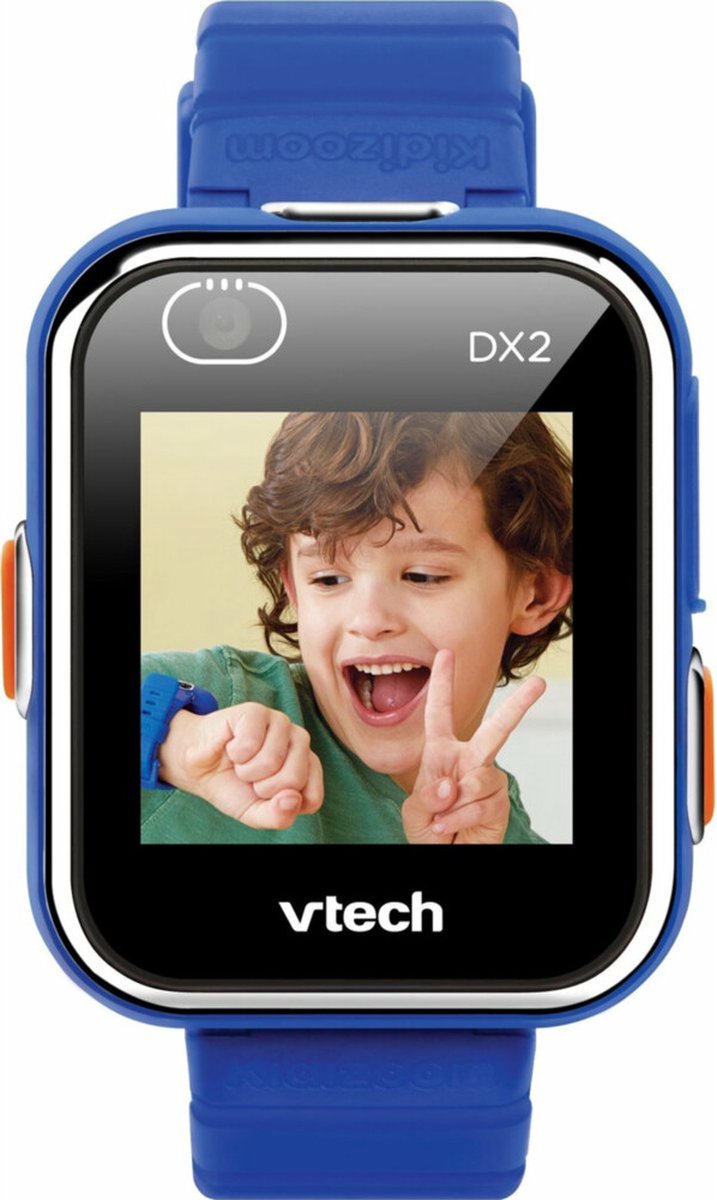 VTech KidiZoom DX2 Smartwatch Kinderen - Kinderhorloge Kids - Educatief Horloge - Cadeau - Kinderspeelgoed 5 Jaar tot 13 Jaar - Blauw - VTech