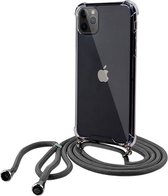 ShieldCase Shock avec cordon noir adaptée pour Apple iPhone 12 Pro Max 6,7 pouces