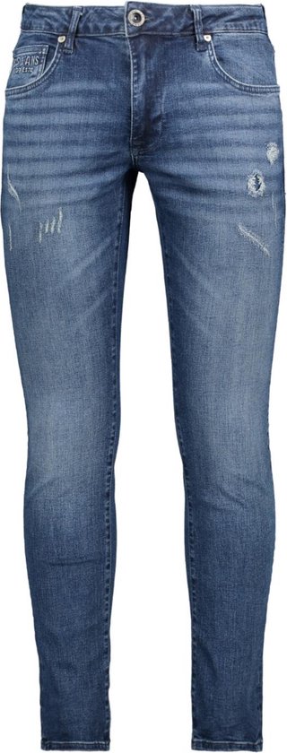 Cars Jeans Bates Damage 74638 Stone Used Mannen Maat - W36 X L36