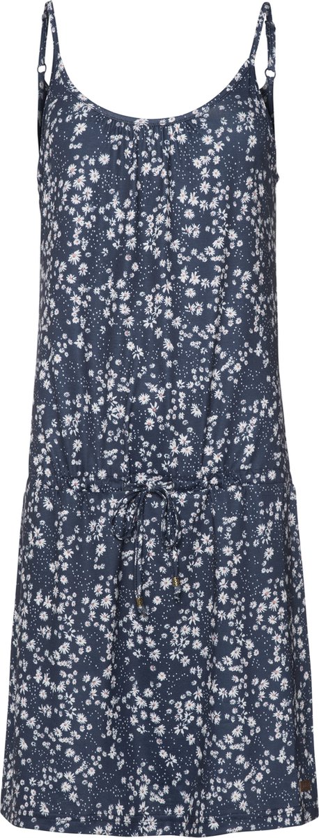 Protest Prtbountier – Jurk Dames – Verstelbare bandjes – Bloemenprint Deep Seablue