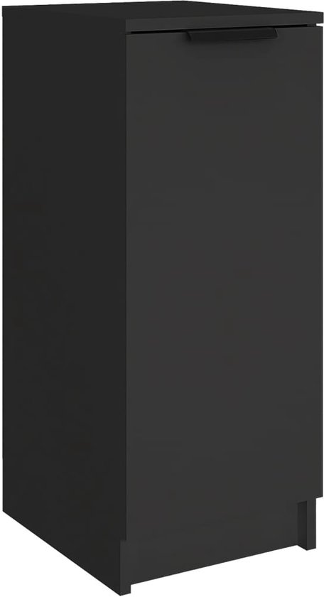 vidaXL-Schoenenkast-30x35x70-cm-bewerkt-hout-zwart