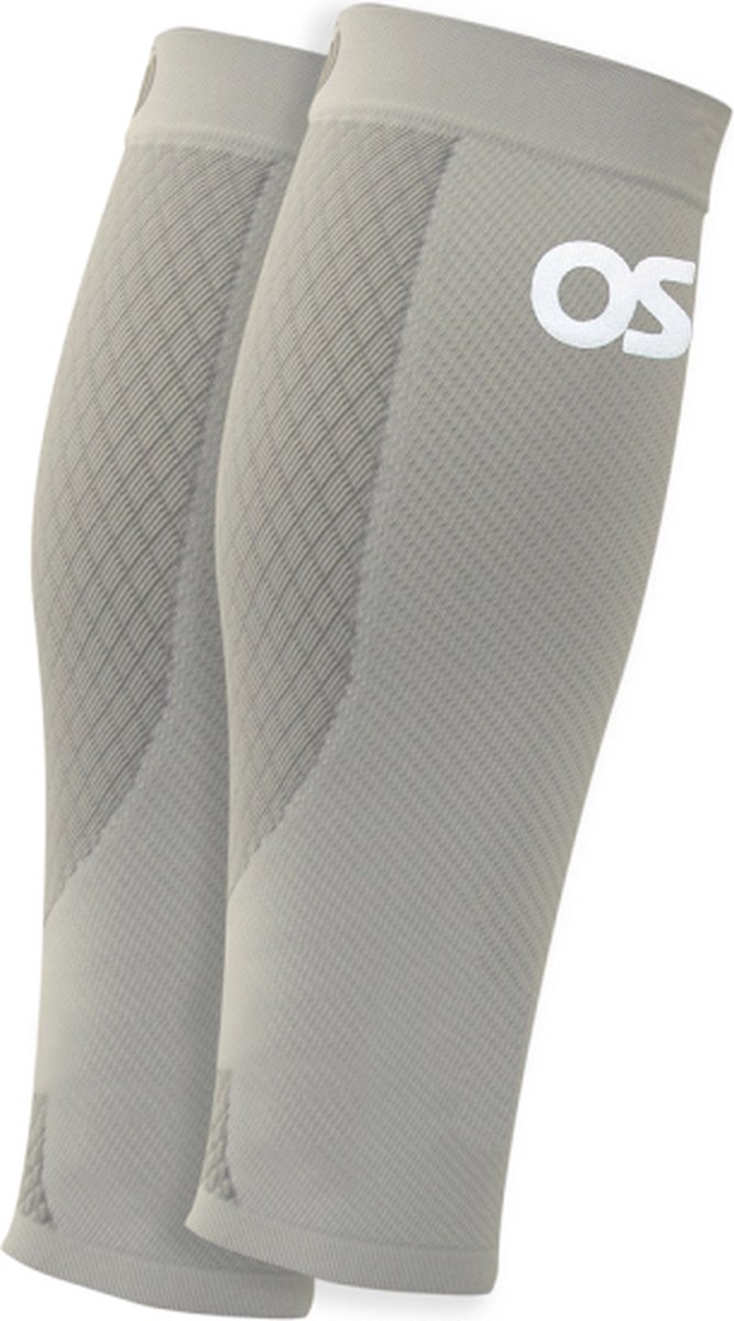 OS1st CS6 kuitbandage maat XL – grijs – achillespeesontsteking – shin splints – kramp in benen – pijnlijke benen – kuitblessures - spierondersteuning – orthopedische ondersteuning – compressie van medische kwaliteit – stimuleert de bloedcirculatie