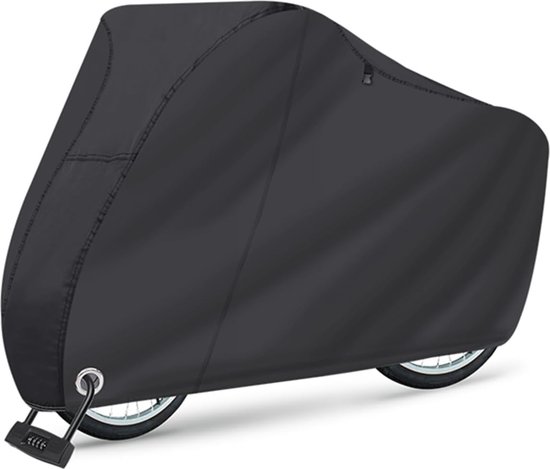 Housse De Vélo Imperméable - Taille 200x100 Cm, Tissu Oxford - Protection Pluie, UV, Vent - Pour VTT, Vélo Route